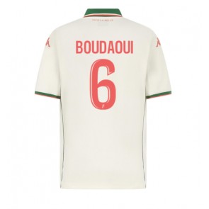 OGC Nice Hicham Boudaoui #6 Bortatröja 2025-26 Kortärmad OGC Nice Hicham Boudaoui #6 Bortatröja 2025-26 Kortärmad